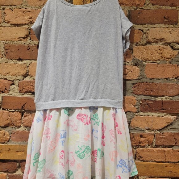 Kenzo T-shirt Dress with soft flared skirt / 10 US or 140 EU - Picture 6 of 8